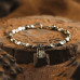 Broken Bracelet, High-End Beaded Wristband, Vintage Jewelry