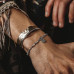Broken Bracelet, High-End Beaded Wristband, Vintage Jewelry